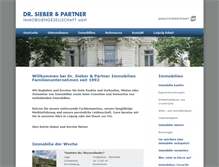 Tablet Screenshot of dr-sieber-immobilien.de